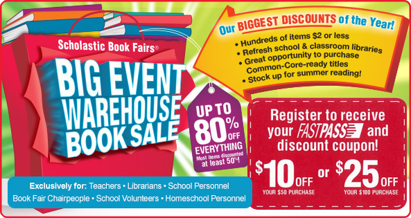 scholastic sale