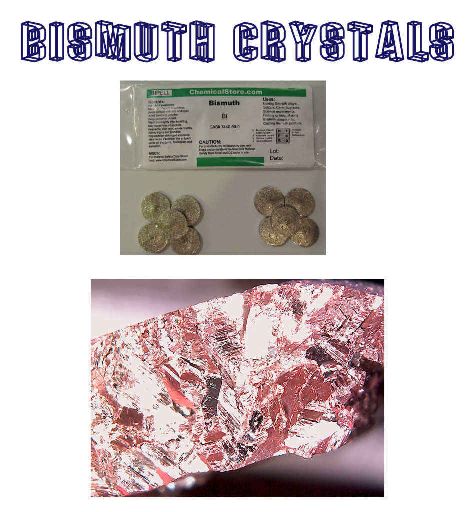 bismuth crystals